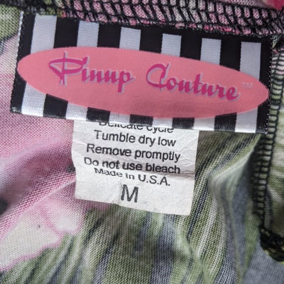 Pinup Couture Tiki Hibiscus Dress PUG - Picture 10 of 10